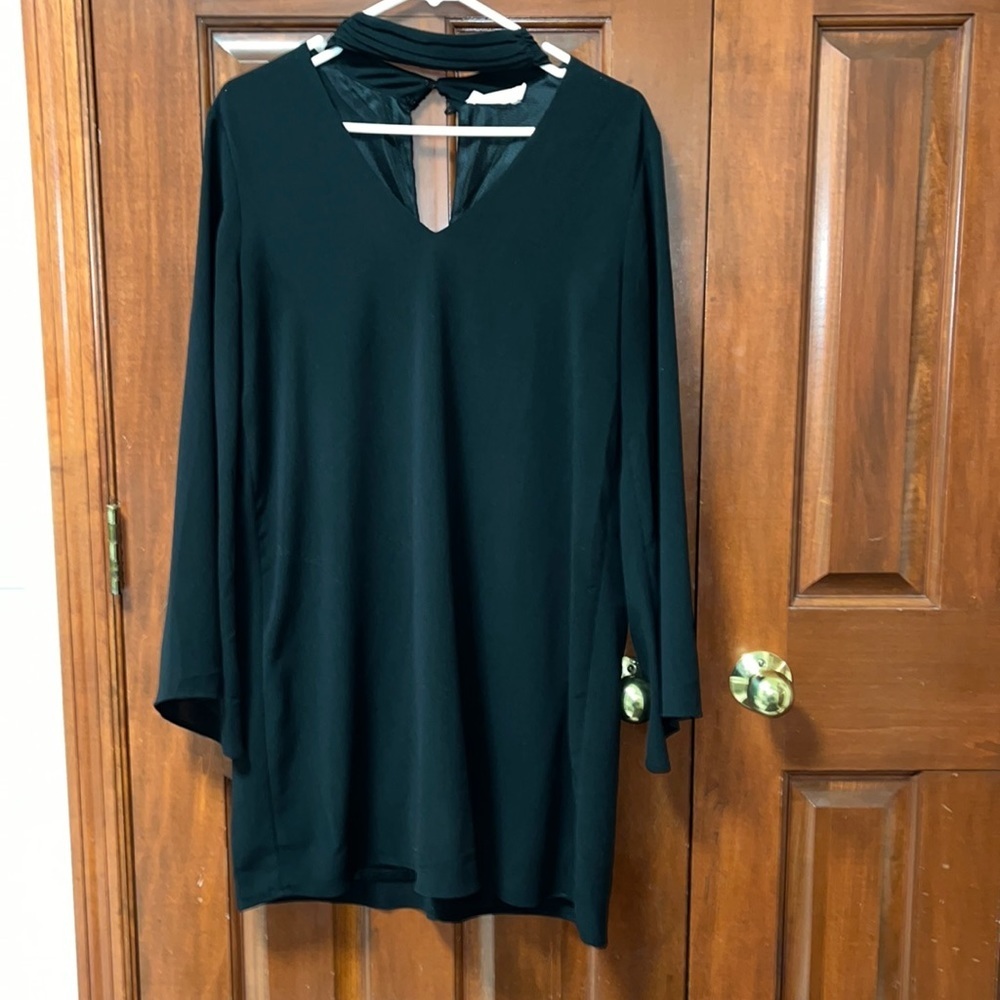 Lush Black Cocktail Dress
